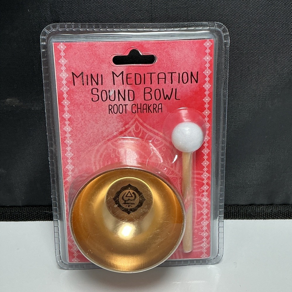 Mini Meditation Sound Bowl root chakra